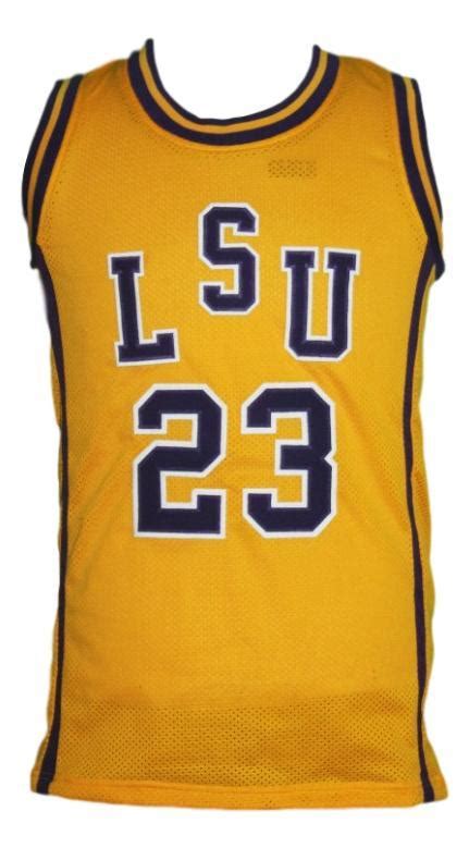 High quality custom jerseys feature team name stitched on front. Pete Maravich #23 College Basketball Jersey New Sewn ...