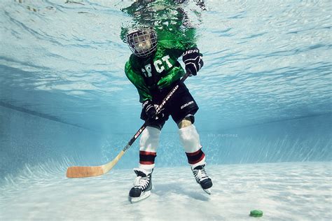 Yep Hockey Underwater By Alix Martinez