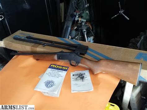 Armslist For Saletrade 3 In One Rifle 22lr 17hmr And 410 Rossi