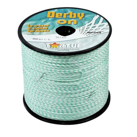 Tresse Tortue Derby On 500M 80LBS Peche Equipement