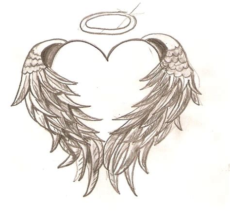 Hearts With Wings Tattoos See To World