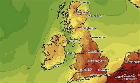 Uk Weather Forecast Temperatures To Hit Record Levels With Hottest Ever July Day Of 37c