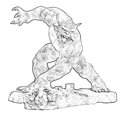 Marvels Abomination Coloring Pages
