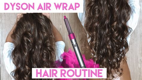 How I Use The Dyson Airwrap Hair Routine Youtube