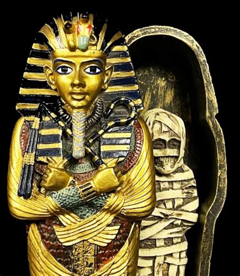 14 Ancient Egypt King Tutankhamun S Tomb Grave Goods Cartouche Box