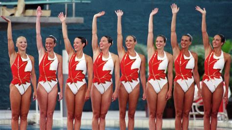 Team Canadas 8 Olympic Medals In Synchronized Swimming Team Canada Official Olympic Team