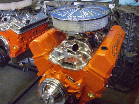 Sell Chevy 383 440 Hp 4 Bolt Crate Engine Turn Key Orange Gm High