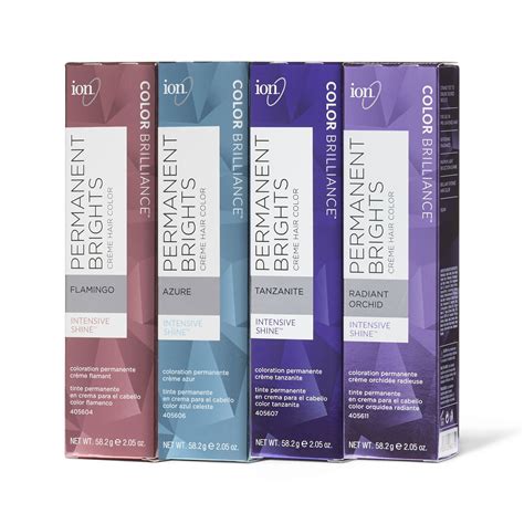 Color Brilliance Permanent Brights Creme Hair Color By Ion Permanent