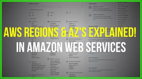 Amazon Web Services Availability Zones And Regions Explained
