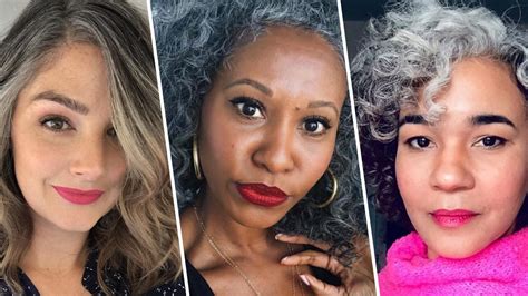 The mayo clinic explains that some babies are born without pigment cells in a patch of hair follicles. Women in Their 20s and 30s Are Embracing Their Gray Hair ...