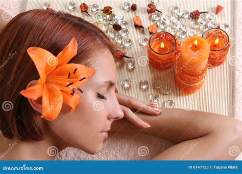 Relaxation In Spa Salon Stock Image Image Of Medicine 8147123