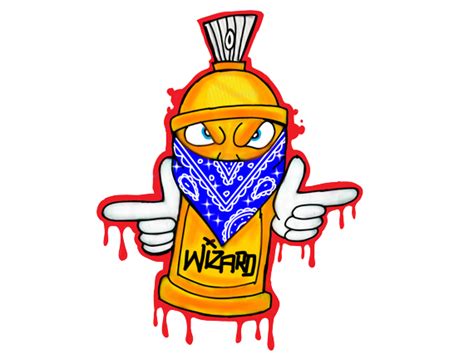Spraycan Character By Wizard1labels On Deviantart