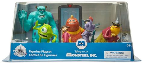 disney pixar monsters inc exclusive 6 piece pvc figure play set toywiz