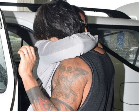Bipasha Basu And Karan Singh Grovers Airport Hug Makes Onlookers Go