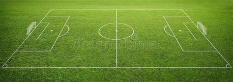Soccer Field With Goal Post Stock Image Image Of Game Pitch 78676207
