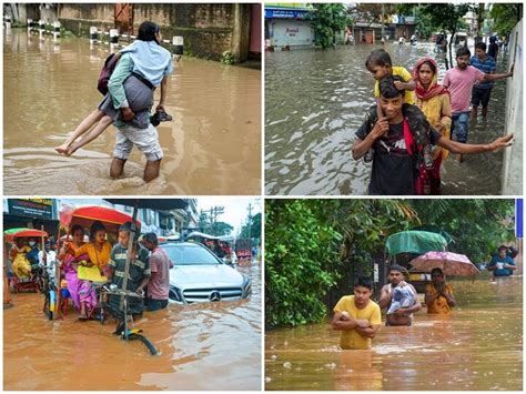 Guwahati Comes To Standstill As Heavy Rain Leads To Flooding And