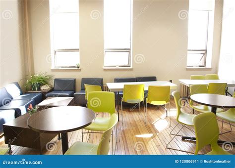 Empty Lunch Or Staff Room Stock Image Image Of Eating 120806911