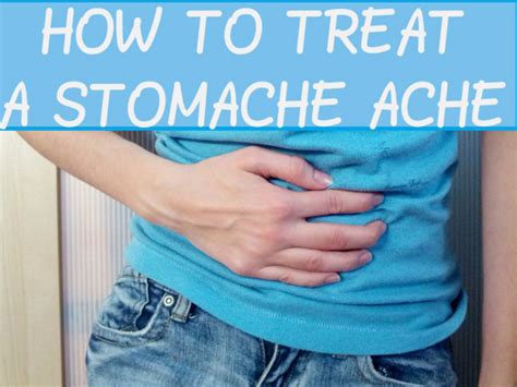 How to Treat a Stomach Ache | RemedyGrove