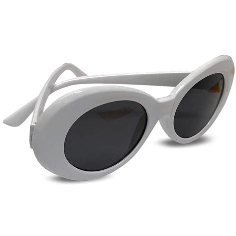 Clout Goggles Sunglasses Meme Amazon Real Bold Retro Oval Thick Frame