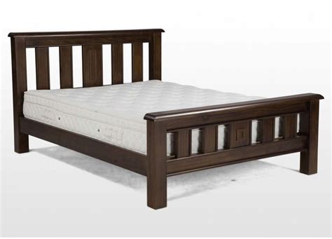 Super King Size 6 Ft Dark Wood Bed Frame Valentia Dark Wood Bed