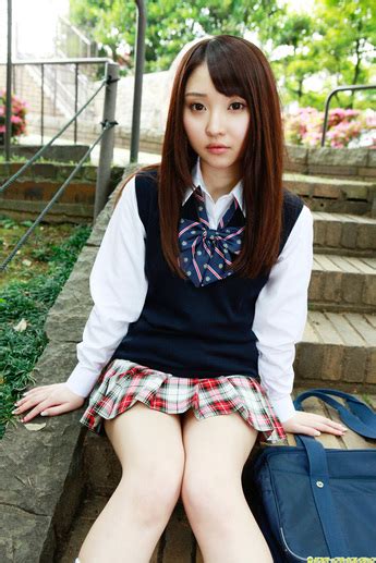 Yoshiko Suenaga Japanese Cute Idol Sexy Schoolgirl Uniform Fashion Photoshoot Part 1 Photo
