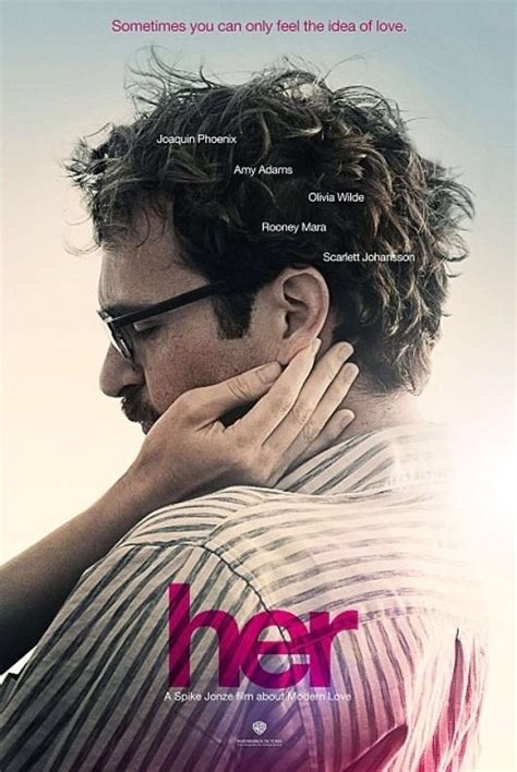 Her Spike Jonze 2013 Romantic Films Movie Posters She Movie