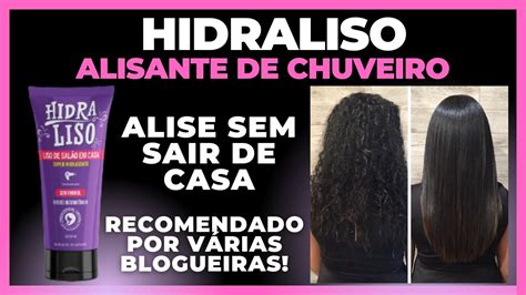 Hidraliso Alisante de Chuveiro É bom Funciona YouTube