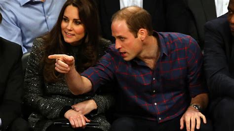 Prince William And Kate Middleton Sit Front Row At The Nets Game Hello