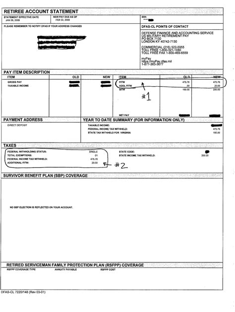 Dfas Military Retirement Pay Chart Fill Out And Sign Online Dochub