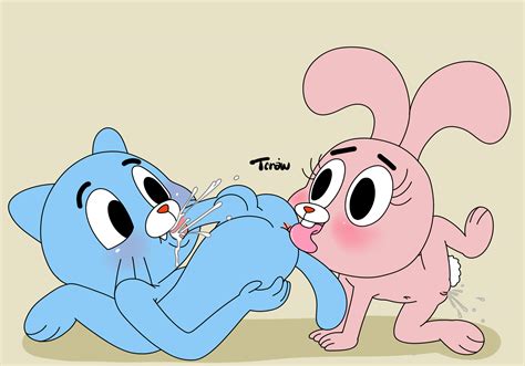 Rule 34 Anais Watterson Gumball Watterson Incest Rimming The Amazing