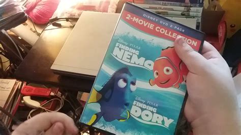 Finding Nemo Finding Dory Movie Collection Dvd Unboxing New