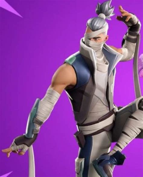 I Dont Know Why But The Ninja Skin Looks Like Kakashi From