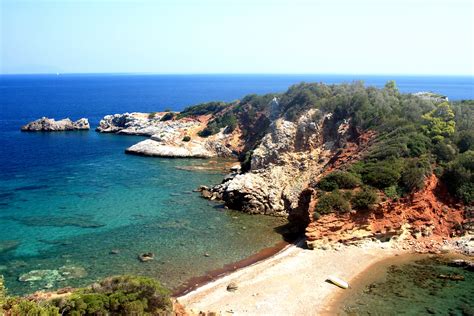 Read hotel reviews and choose the search hotels in evia, greece. Agia Anna, die Halbinsel Photo from Agios Vassilios in ...