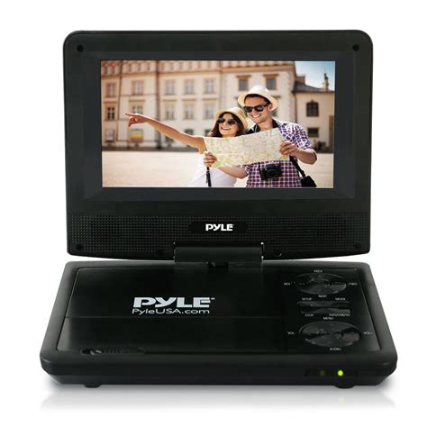 Pyle Pdv71bk 7 Portable Cddvd Player Built In Rechargeable