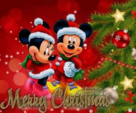Merry Christmas Mickey And Minnie Pictures Photos And Images For