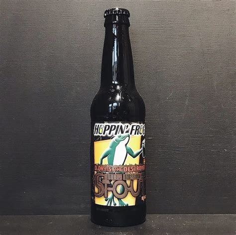 Doris The Destroyer Hoppin Frog Imperial Stout Vegan Brew Cavern