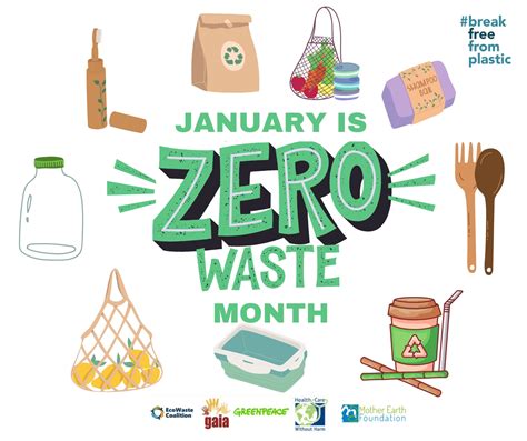 Umweltschutzorganisationen Starten Aktionen Zum Zero Waste Monat
