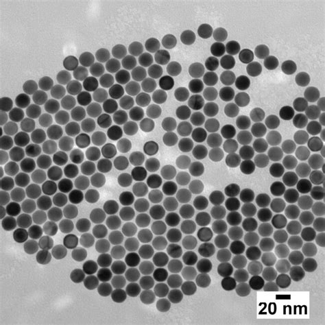 Nanocomposix Gold Nanospheres 20 Nm Ultra Uniform 005 Mgml Peg