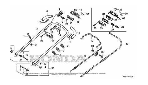 Honda Lawn Mower Hrr216Vka Parts Diagram : 27 Honda Hrr216vka Parts