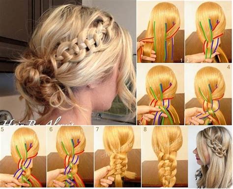 How To Diy Celtic Braid Hairstyle