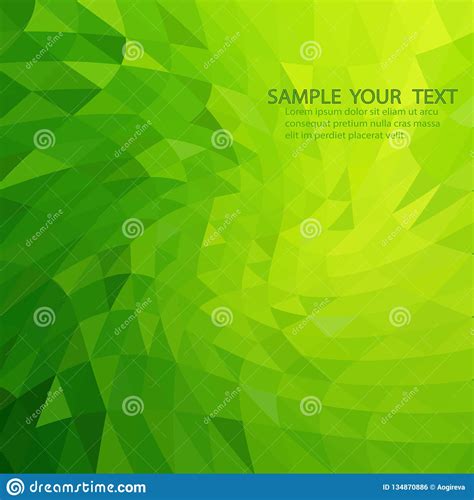 Abstract Light Green Polygonal Mosaic Background Modern Background