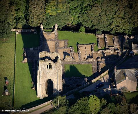 Aeroengland Aerial Photograph Of Shap Abbey In The Lake District