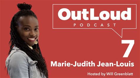 OutLoud Podcast #7 - Marie-Judith Jean-Louis | Entrepreneurship