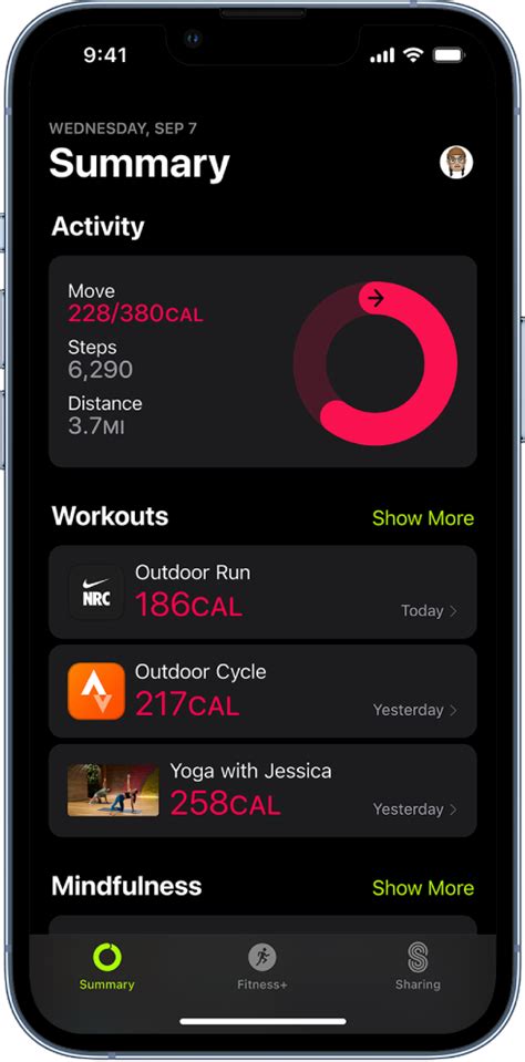 Track Daily Activity In Fitness On Iphone Apple Support Za