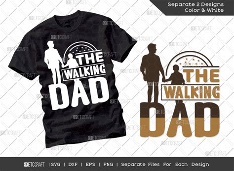 The Walking Dad Svg Cut File Dad Life Svg Fathers Day Svg T