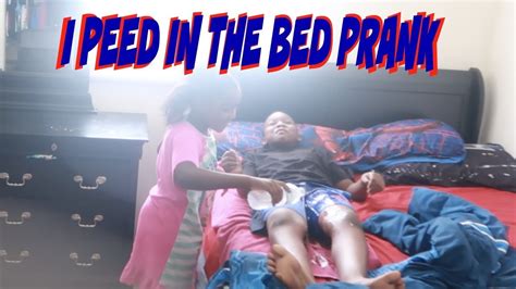 I Peed In The Bed Prank On Our Mom Youtube
