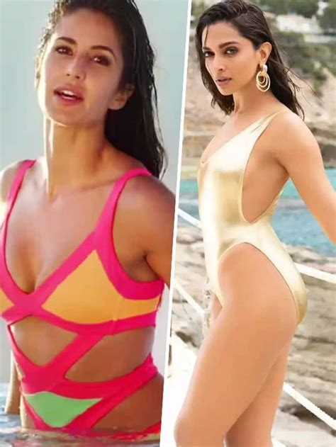 Katrina Kaif To Deepika Padukone 7 Divas In Sexy Bikini Menafncom