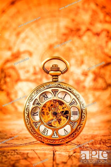 Vintage Pocket Watch Stock Photo Picture And Low Budget Royalty Free