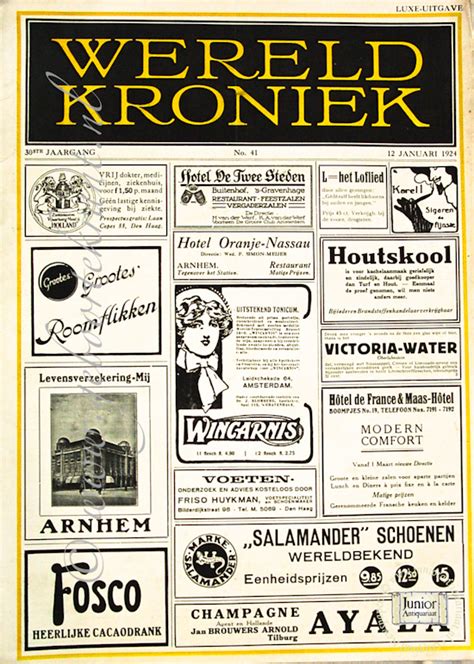 Échte Vintage Tijdschriften Vind Je Bij Historisch Archief