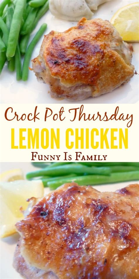 While they are also similar, the biggest difference is. Crock Pot Lemon Chicken